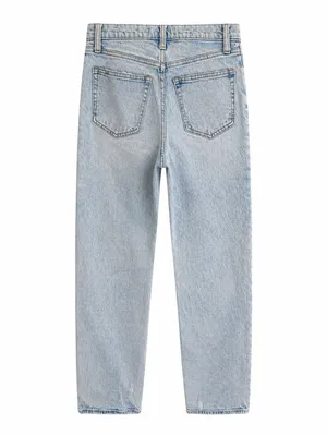 Abercrombie & Fitch Womens 90s Straight Ultra High Rise Light Wash Jeans size 25 thumbnail 3