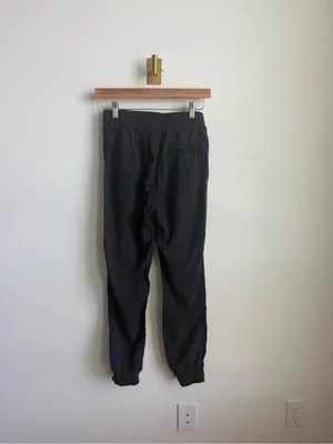 Faherty Arlie Pull-On Jogger Pants Black Tencel Linen Blend Women's Small thumbnail 5