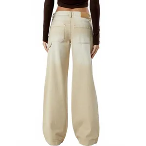 Pacsun Beige Low Rise Baggy Carpenter Jeans NWT Size 26 thumbnail 3