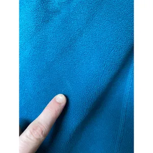 North Face Fleece Pullover Granola Teal Hiking Outdoor Alpine Cozy Autumn Winter thumbnail 7