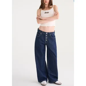 Deja Clark for Aeropostale Jeans Low Rise Super Baggy thumbnail 6