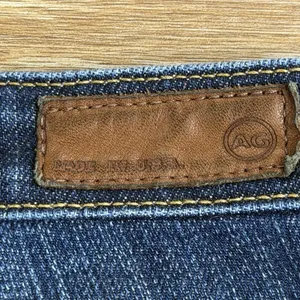 AG Adriano Goldschmied Stevie Jeans Women's 27R Low Rise Slim Straight Made USA thumbnail 9