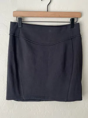Lululemon high rise scuba mini skirt stretch travel black small thumbnail 7
