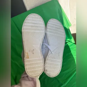 Puma White High-Top Sneakers thumbnail 6