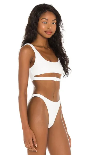 superdown Mona Bikini top in White Small thumbnail 1