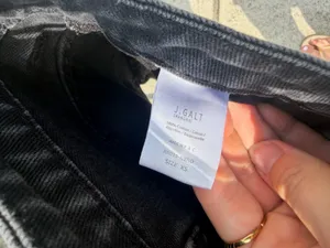 Brandy Melville J Galt Denim Black Skirt thumbnail 3