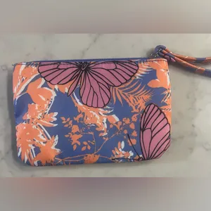 New Betsey Johnson Butterfly Quilted Backpack with Wristlet Set thumbnail 3
