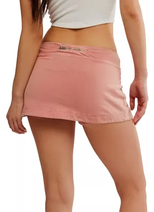 Free People Movement Hot Shot Mini Skort in Petal size L NWT thumbnail 2