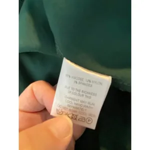 Vesper London Emerald Green Ruffle Hem Sweetheart Midi Dress Party Glam Sz 10‎ thumbnail 8