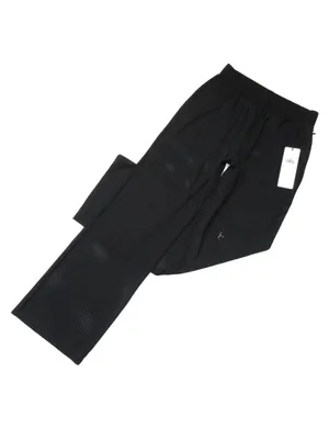 NWT Alo W51178R Mesh All-Star Wide Leg Pant in Black Sheer Lightweight Pants M thumbnail 4