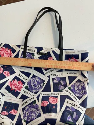 Kate Spade New York Turn Over A New‎ Leaf Seed Packet Large Tote bag thumbnail 9