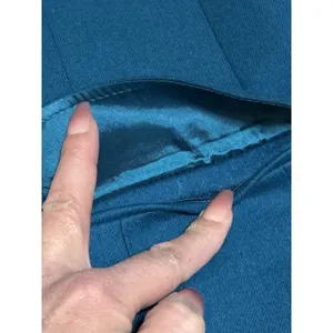 PENDELTON Blazer Jacket Women Size 12 Blue‎ 100% Virgin Wool Made In USA Vintage thumbnail 6