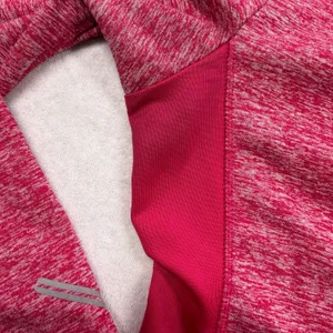 Brooks Equilibrium Women’s Pink Hooded Full Zip Running Jacket Small thumbnail 6