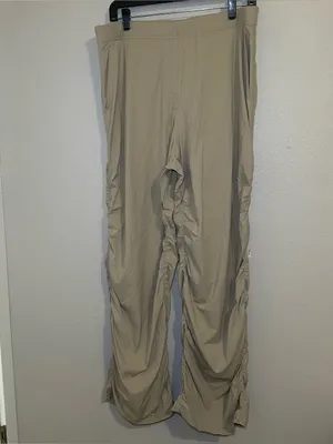 Lululemon Dance Studio Slim Fit High Rise Ruched Flared Pants Women’s Size XL thumbnail 2