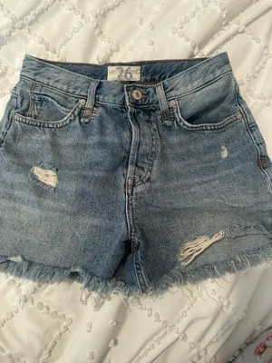 We The Free Free People Denim Shorts thumbnail 2
