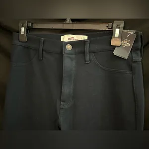 Hollister Black Natural Waist Jean Leggings 30x29 SZ 11 NWT thumbnail 5