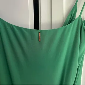 Misa LA Veronika‎ Kelly Green Maxi Dress Wrap Front Stretch Wrinkle Free thumbnail 4
