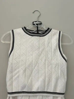 Black and White Knit Set thumbnail 2
