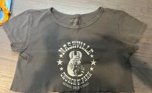 Brandy Melville Nashville  Cropped Tee thumbnail 1