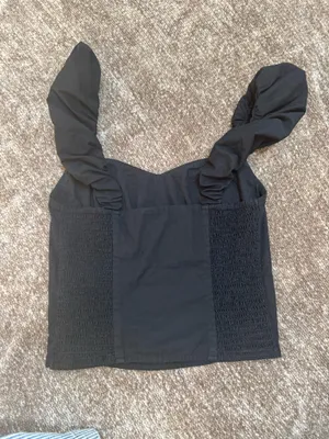 Abercrombie Puff Sleeve Tank Top thumbnail 2