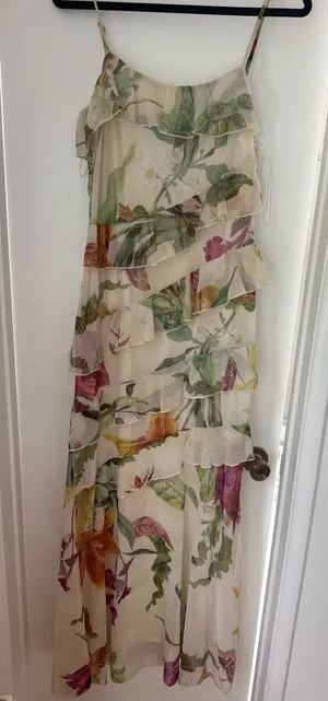Long floral dress Multiple Size M thumbnail 1