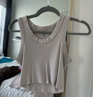 Brandy Melville Connor Tank Top Tan thumbnail 1