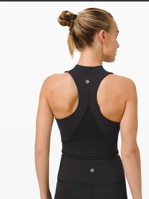 Lululemon Everlux and Mesh Cropped Tank thumbnail 2