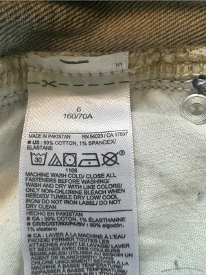 Old Navy OG Loose Style Light Wash Straight Leg Jeans Size 6 thumbnail 7