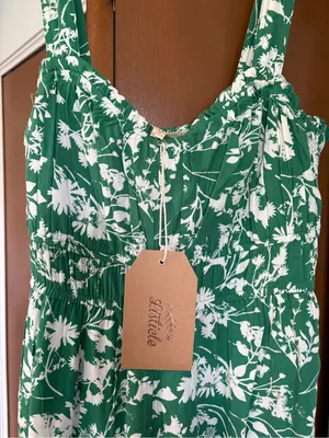 These Three Boutique Green Floral Jumpsuit - Sleeveless thumbnail 2