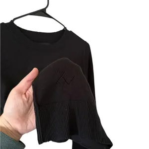 Zadig & Voltaire Miss Skull Degrade Studs Black Crewneck thumbnail 3