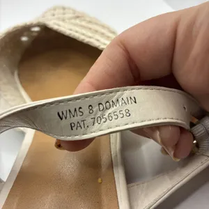 Dolce Vita Raffia Buckle Mule Sandals Natural Slip On Women’s Size 8 thumbnail 5
