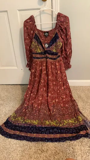 Brown Maxi Dress thumbnail 1