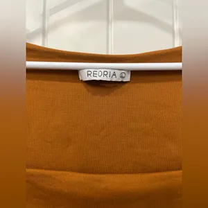 Reoria burnt orange Long Sleeve bodysuit thumbnail 2