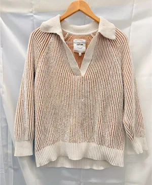 Aerie Sugar Rush Chenille Sweater Toasty‎ XS Viral Sweater Tiktok Instagran Blog thumbnail 1
