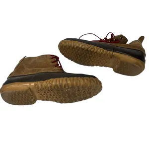 7 Sorel Out N About duck boots waterproof red laces rubber weather shearling thumbnail 6