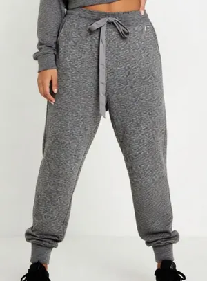 Victoria's Secret pull on jogger sweatpants gray lounge sz Small thumbnail 1