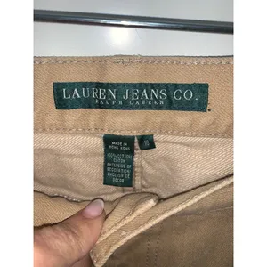 Lauren Ralph Lauren Women's Beige Floral Bootcut Jeans Size 10‎ thumbnail 2