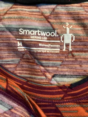 Smartwool Merino 150 Wool Tee In Habanero size medium thumbnail 7