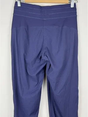Lululemon Dance Studio Jogger Size 4 Navy Indigo Blue Pinstripe LW5BPJS thumbnail 9