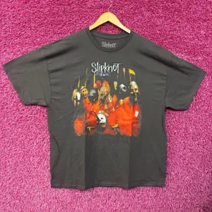 Slipknot Self-Titled Album Cover Heavy Metal Band Tee XXL thumbnail 1
