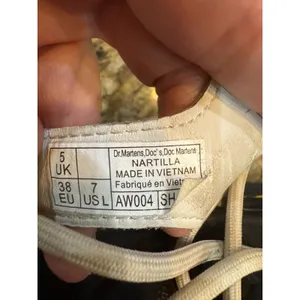 Dr. Martens Nartilla White Leather Lace-Up Gladiator Sandals Women's Size 7 thumbnail 11