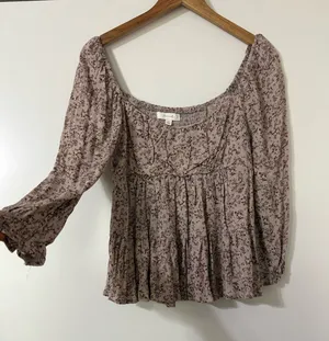 Floral & Flowy Top Pink Size M thumbnail 1