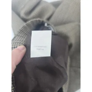 Pendleton Wool Trousers Womens 10 Brown Houndstooth‎ Straight Leg High Rise thumbnail 4
