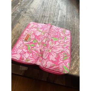 Lilly Pulitzer large‎ cotton wallet pink thumbnail 5