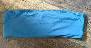 Dippin Daisy’s Blue Bandeau Bikini Top thumbnail 1