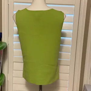 Cable & Gauge Lime Green Tank Top thumbnail 4