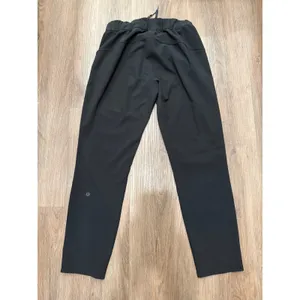 Lululemon On the Fly 7/8 Pant Black Luxtreme High Rise Drawstring Size 6 LW5BS1S thumbnail 3