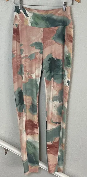 Soma Nonstop Leggings Abstract Print Athletic Athleisure Yoga Workout Long Tall thumbnail 1
