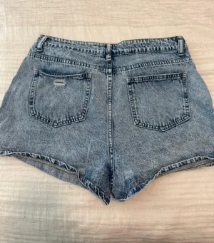 Denim Skort Shein thumbnail 2