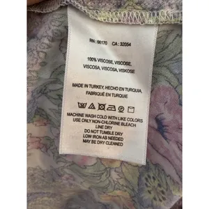 Anthropologie Maeve Blouse Ceresco Contadino Floral Peasant Cottage Size Medium thumbnail 5